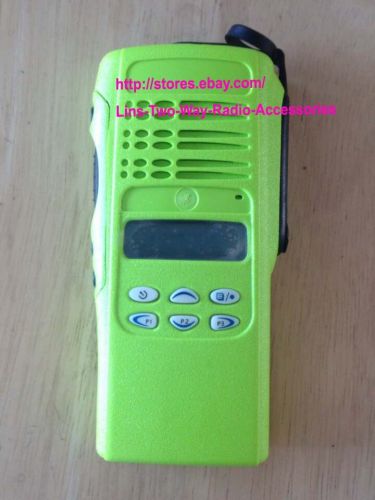 Green motorola ht1250 housing case (limited keypad+lcd+ribbon cable+speaker+mic) for sale