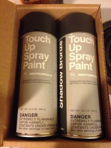 Motorola shadow bronze touch up spray paint 2 cans for sale