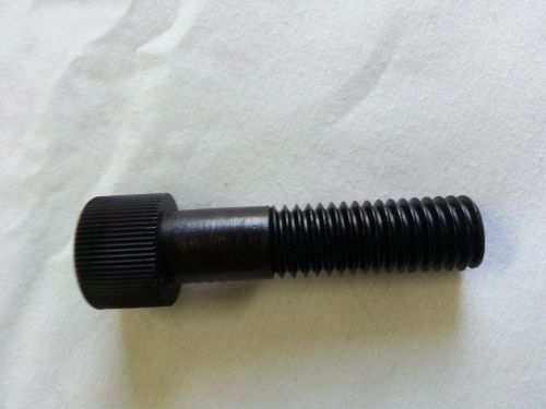 Small Parts Black Nylon Socket Cap Screw Hex HD 1/2-13x2, (Pack of 100)