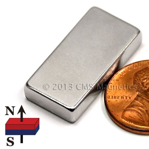 Neodymium Magnets N45 1X1/2X3/16&#034; NdFeB Rare Earth Magnets 200 PC