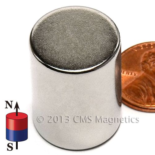 N42 Dia 3/4x1&#034; Powerful NdFeB Neodymium Disk Magnets 10-Count
