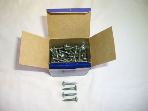 Vintage Rockford, 90, Zinc Plated, 10 x 1&#034;, Phillips Truss head Tapping screws