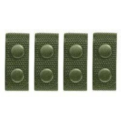 Bianchi 22778 Olive Drab AccuMold 6406 Double Snap Military Belt Keeper 4 Pack