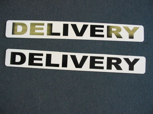DELIVERY Magnetic Vehicle Signs to fit car truck or VAN SUV MAIL COURIER Food