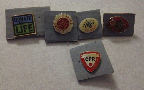 Police, Fire, EMS pins Lot 2