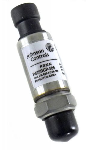 Johnson controls p499rcp-509 0-650-psig electronic pressure transducer for sale