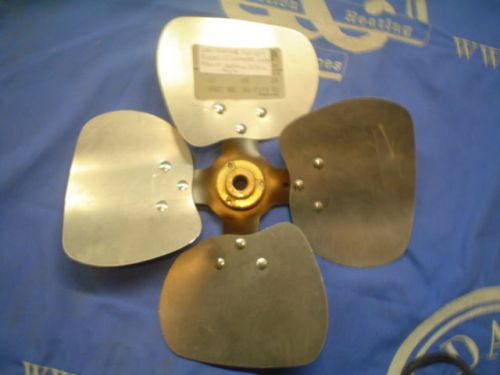 Lau Furnace 4 Blade Fan. 12 inch diameter, Pitch 19, Clockwise Rotation