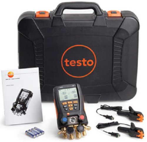 Testo 557 System Analyzer Deluxe Kit with Case 0563 5572