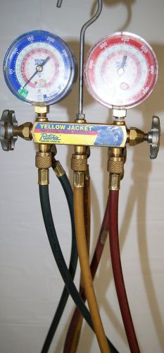 Yellow jacket ac test and charging manifold for sale