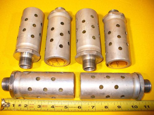 6 - NORGREN PNEUMATIC MUFFLER DISCHARGE AIR SILENCER