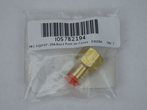 Smc kq2f07-35a female connector, 1/4 in, thread x tube for sale