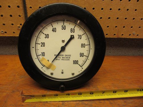 Usg u.s. gauge 21022 receiver gauge 3-15psi nos us gauge for sale