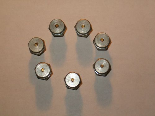 Alemite standard button head fittings new - 7 pieces - equipment grease coupler for sale