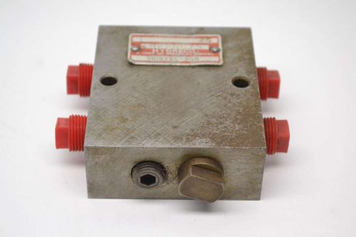 Gs general signal vr18x6c-900 25 hydreco block manifold hydraulic valve b429771 for sale