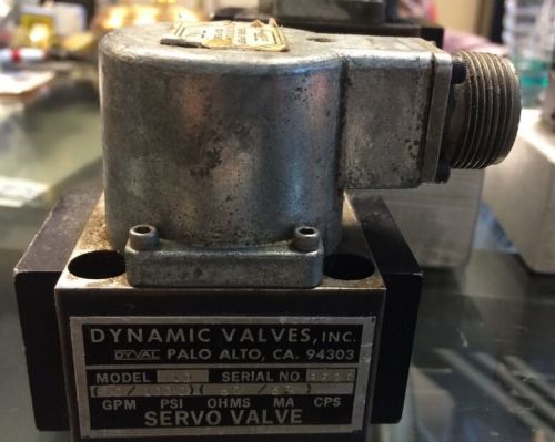 Dynamic Servo Valve Model 10