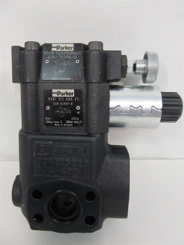 Parker r5v08-5331209g0ra125, 3-port, pilot operated pressure relief valve for sale