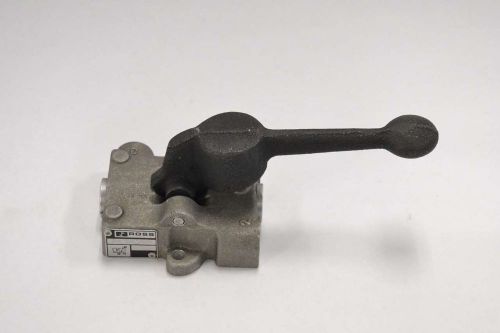 ROSS 3623A2003 3 WAY LOCKING 2 POSITION LEVER 1/4 IN NPT PNEUMATIC VALVE B337861