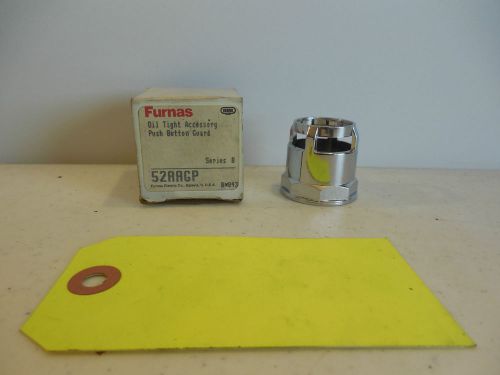 FURNAS OIL TIGHT ACCESSORY PUSH BUTTON GUARD. 52AAGP. UNUSED FROM OLD STOCK. VB2