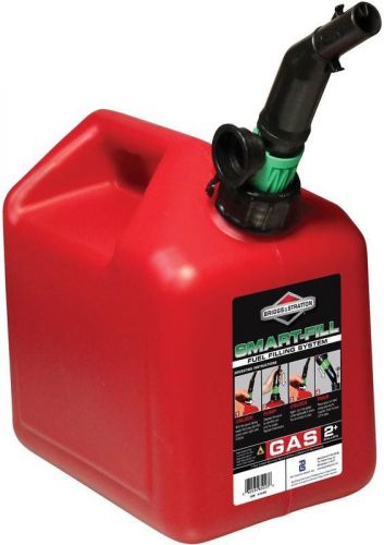 Briggs &amp; stratton 85023g gas can,2 gal.,red,self vent,poly for sale