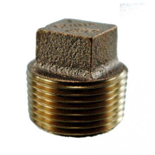 1&#034; brass pipe plug for sale