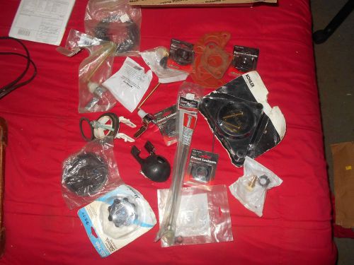 Large flat rate box of plumbing items mostly new