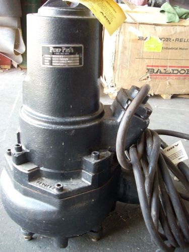 Abs submersible pump, 3hp,1750 rpm, 230/460 volts, 320gpm model #afp0841 m22/411 for sale