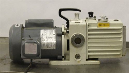 (see video) leybold trivac model d4a vacuum pump 3453 for sale