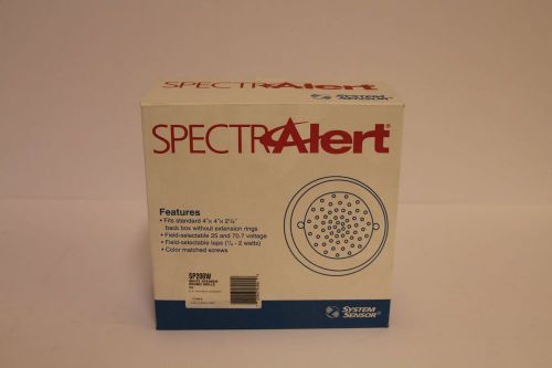 System sensor spectralert white speaker for sale