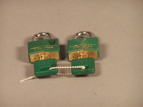 2 Master Locks with Separate Keys for each lock