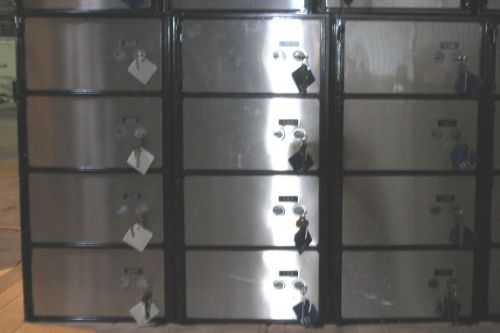 Lot set of 12 + + safe safety deposit boxes safes safe for sale