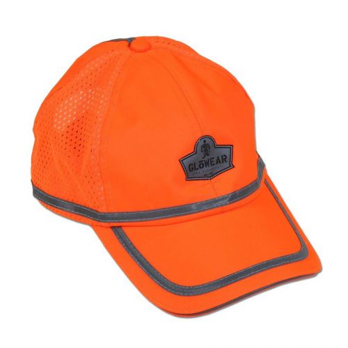 Ergodyne glowear 8930 hi-vis baseball cap - orange safety protective gear work for sale