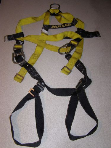 Miller 650-7 Harness, MSA Dyna Brake Shock Absorber &amp; Miller Rope Lanyard