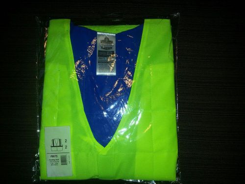 Ergodyne ansi class 2 cooling vest - lime (size l/xl) for sale