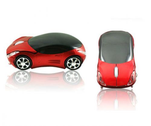 Wireless Car Shaped Mouse Mice USB With Colorful Flash For Desktop BEST US