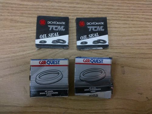 Lot of 4 Oil Seals Dichtomatik, Car Quest