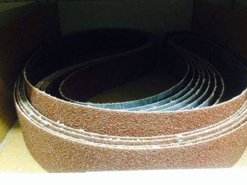 2&#034; x 72&#034; 36 grit aluminum oxide sanding belt (10pcs) for sale