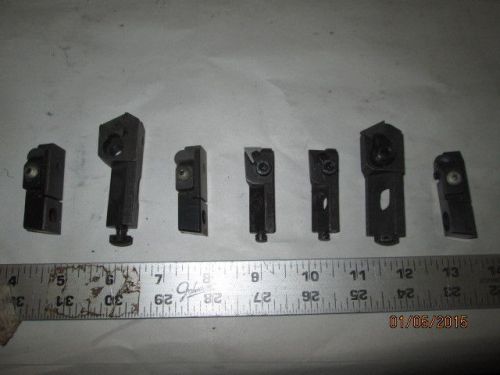 Machinist lathe mill lot of machinist valenite carbide insert cutting tools for sale