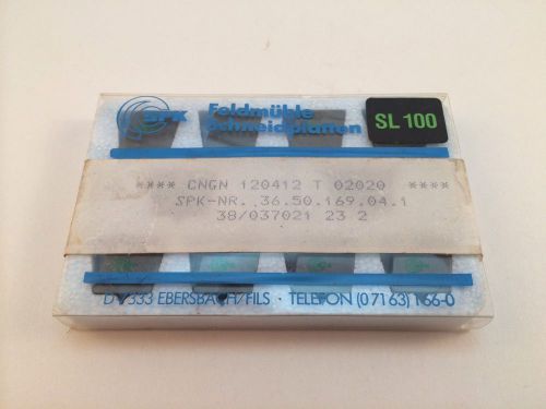 Spk  cng433 t02020 sl100 ( cngn120412 ) ceramic inserts 8 pcs for sale