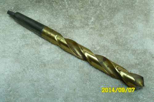 11/16&#034; Titanium Coated 2MT About 8-1/2&#034; Overall Length Guhring Drill Bit