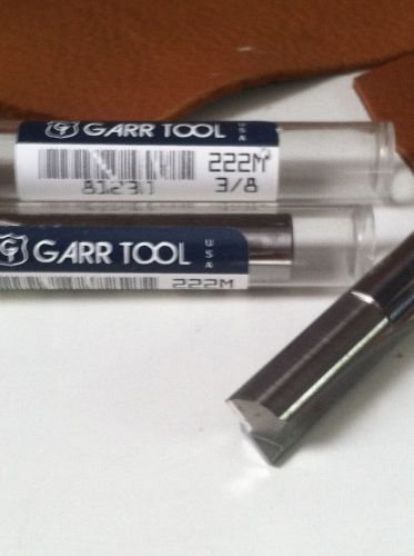 GARR 3/8&#034; diameter  2 flute solid Carbide submicron endmill