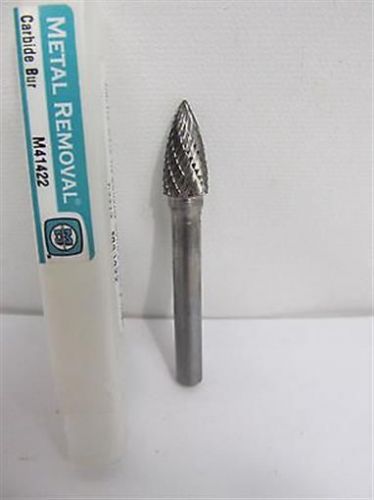 Metal removal, m41422, sg-3, 3/8&#034;, pointed tree, carbide bur for sale
