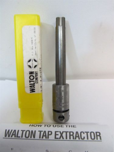 Walton co. 20124, 1/8&#034;, 4 flute, pipe tap extractor w/ square shank for sale