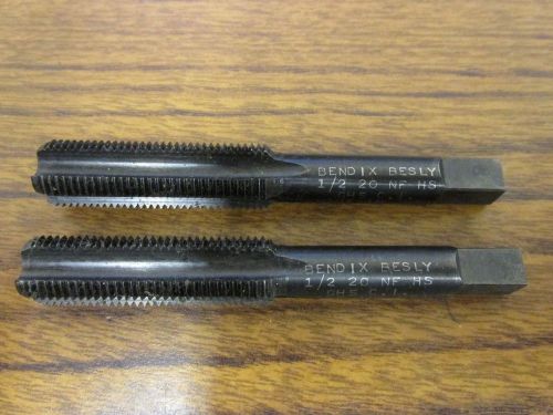 (2)  bendix- besly 1/2-20 nf hs gh5 taps (bottom) for sale