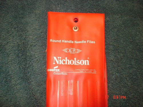 Nicholson Swiss made Needle file set