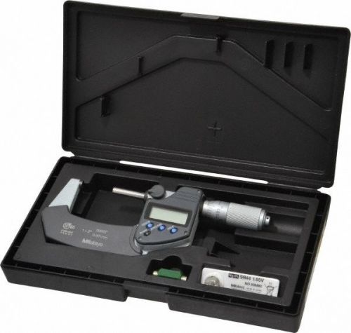 Mitutoyo 293-345-30 micrometer 1-2&#034;/ 25-50mm ip65 ratchet thimble-no spc for sale