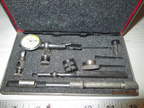 MACHINIST TOOLS LATHE MILL Starrett Last Word Dial Indicator Gage in Case i