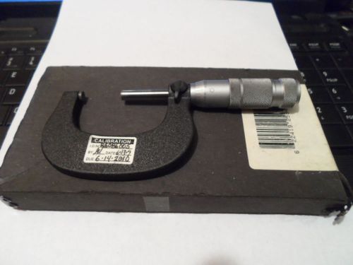 Brown &amp; sharpe 2&#034; micrometer machinist boxed  599-2-44 for sale