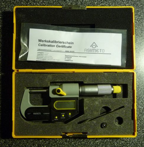 Digital micrometer Asimeto