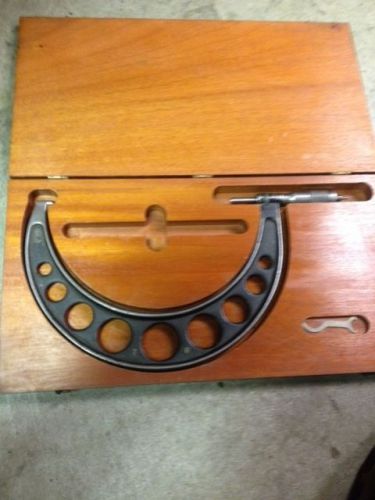 Brown &amp; sharpe 7-8 inch micrometer for sale