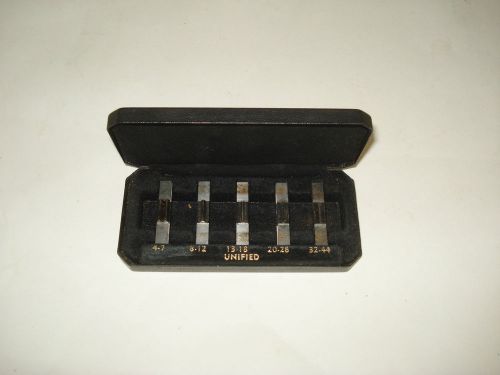 Marlco thread measuring parallels unified 4-7 8-12 13-18 20-28  32-44 complete! for sale